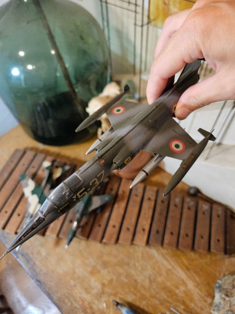 専用　飛行機　模型　プラモ　ソ連　米軍　サンダーチーフ　スターファイター