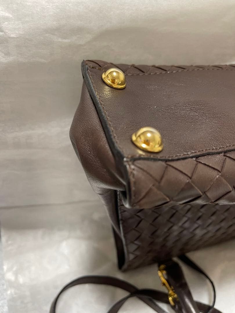 BOTTEGA VENETA ダークブラウン バッグ