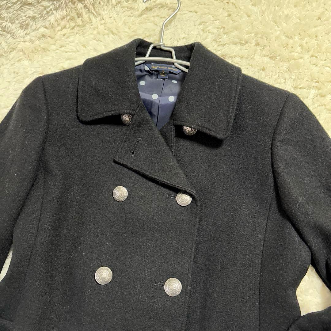 ゆいたん美品 ブルックスブラザーズ ピーコート ダブル 金ボタンM