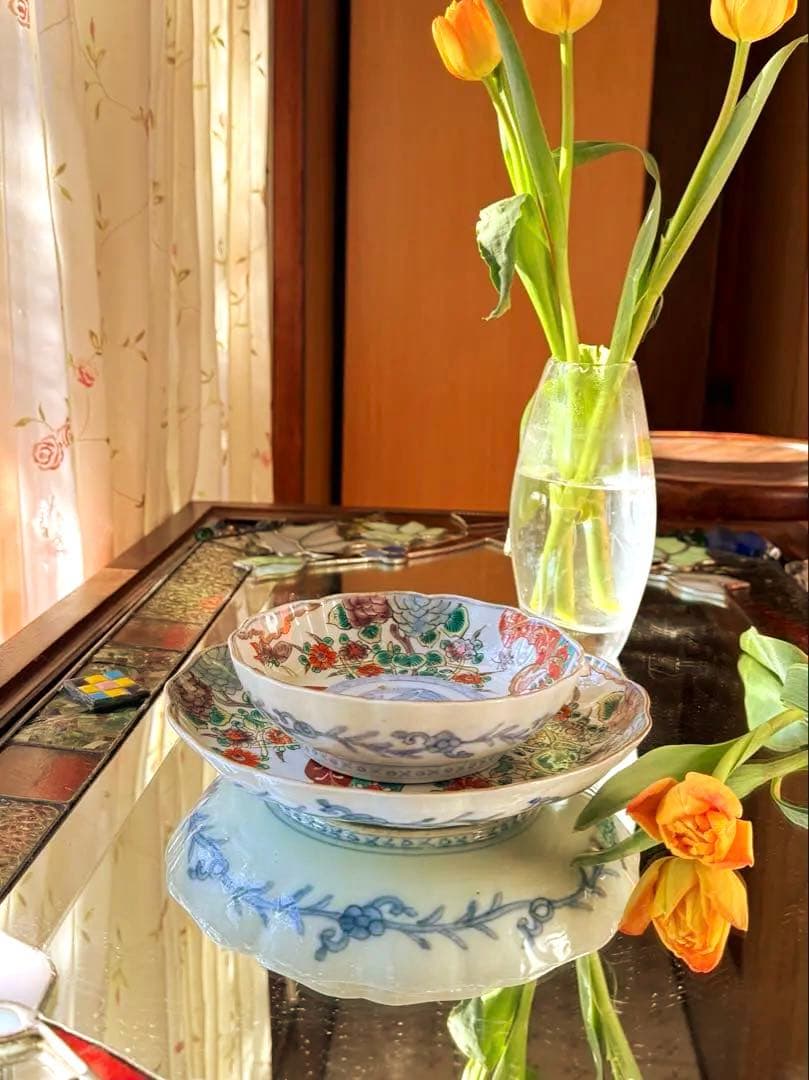 祝ジャングリアお値下げ‼️いいとこどり伊万里Dragon❌あじさい大皿と膾皿