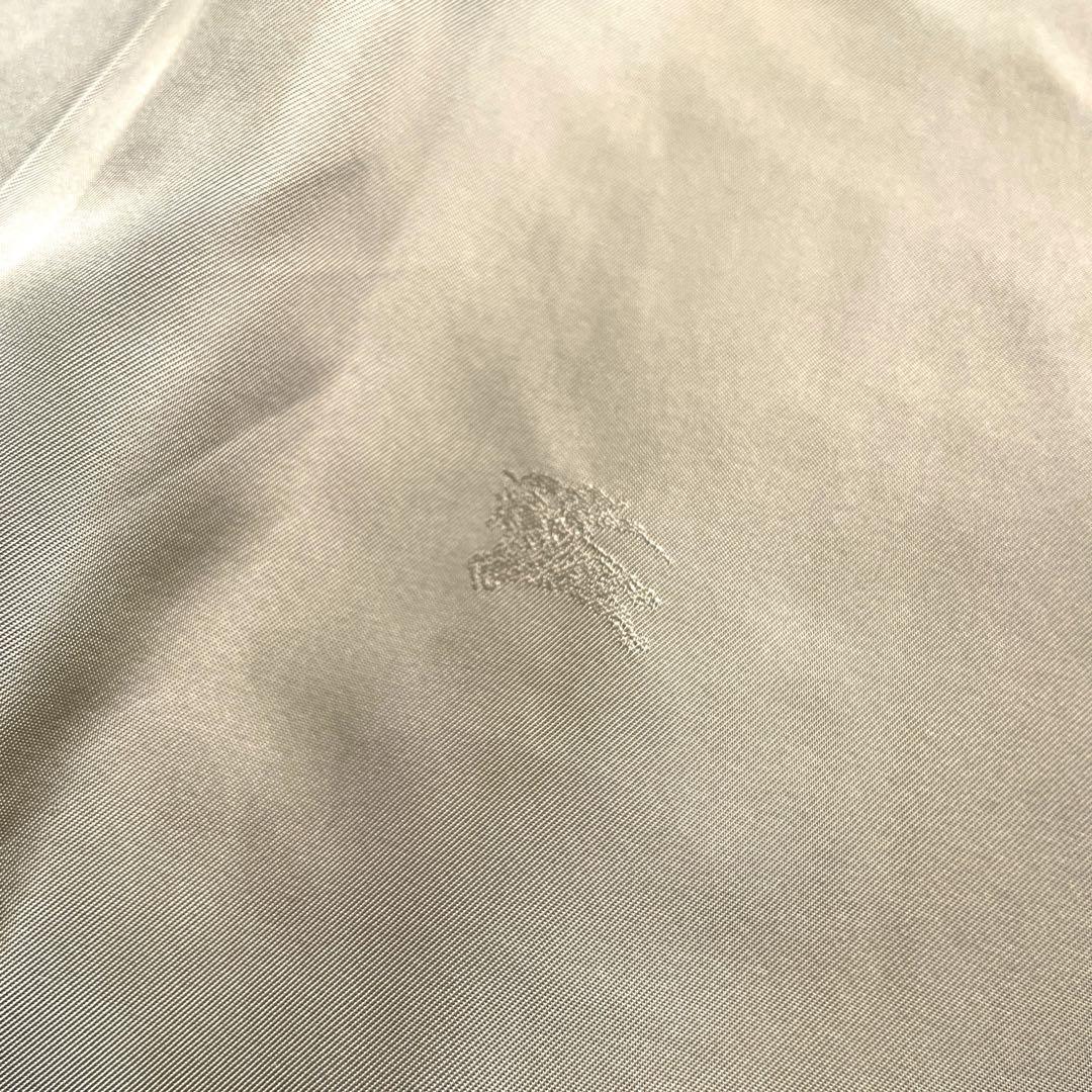 レアカラー 90s Burberry カシミヤ混 ハーフコート ダブル 裏地総柄