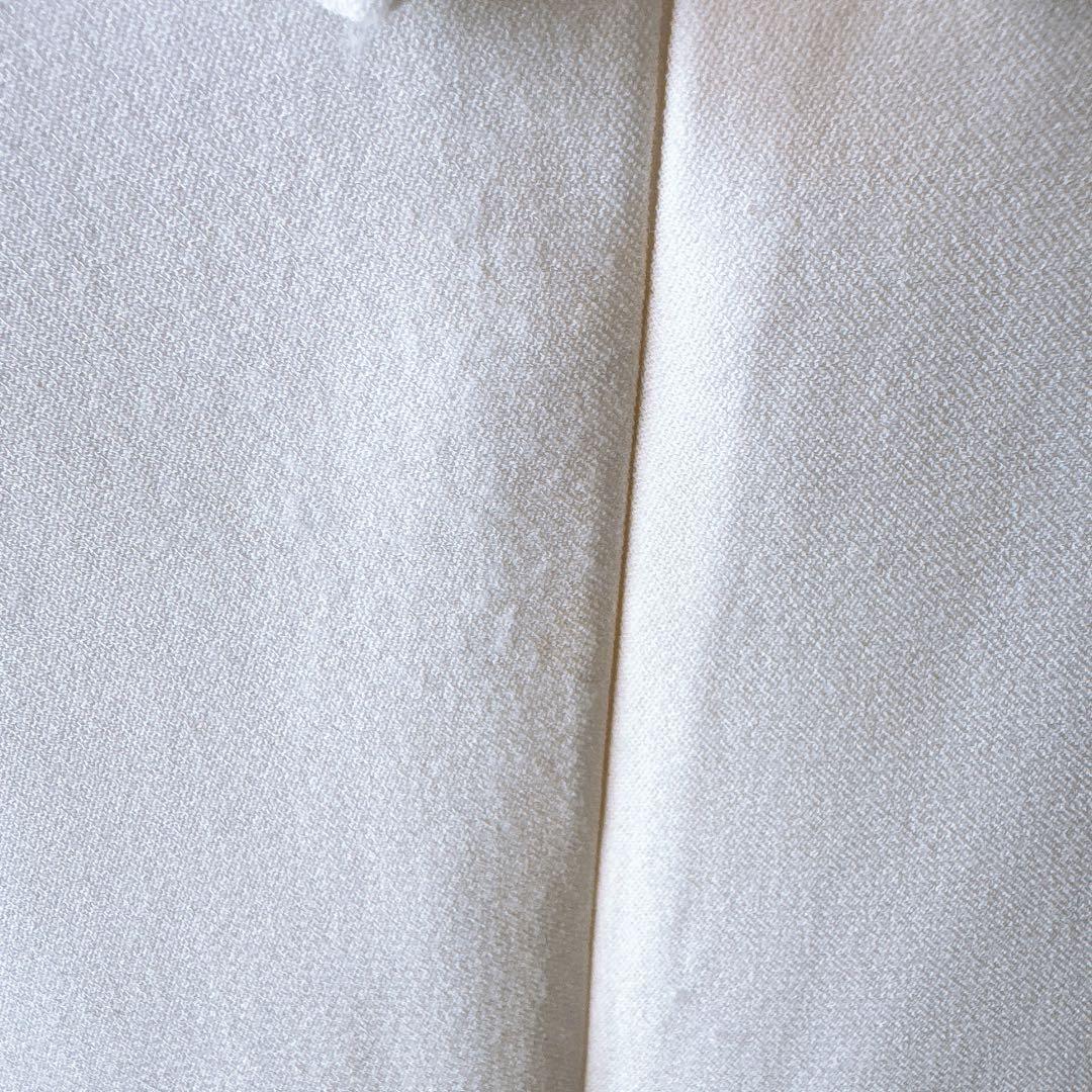 ホワイトノースリーブミニワンピース