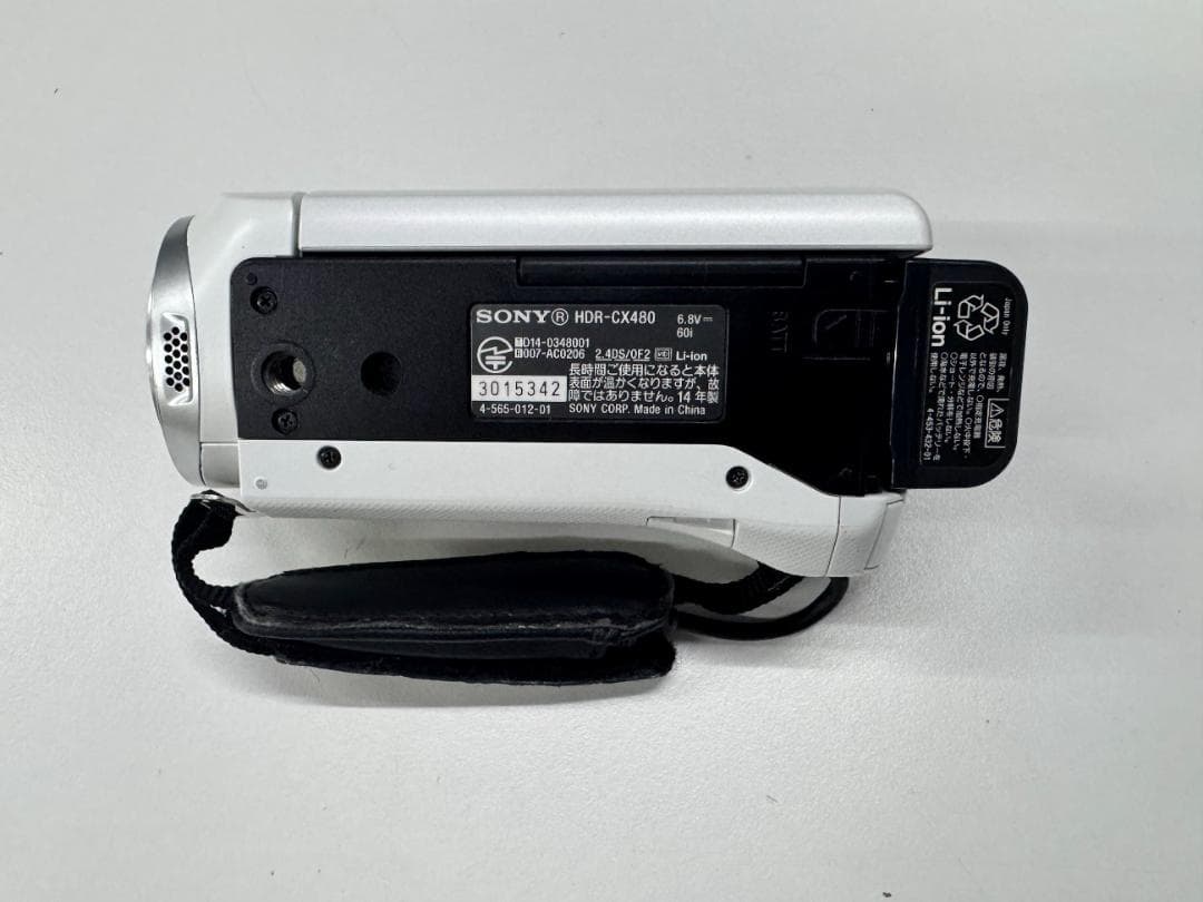 【ジャンク】ビデオカメラ SONY HDR-CX480