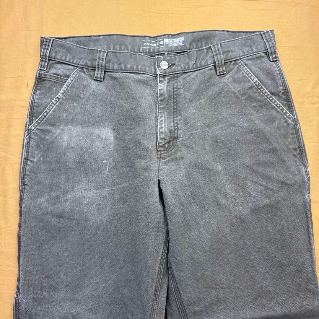 carhartt ダックパンツ　ペインター　W36 L30 モス　グリーン
