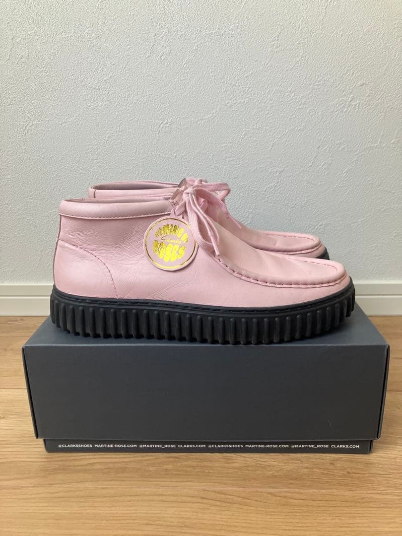 【レア】Martine rose Clarks トーヒル UK8 ワラビー