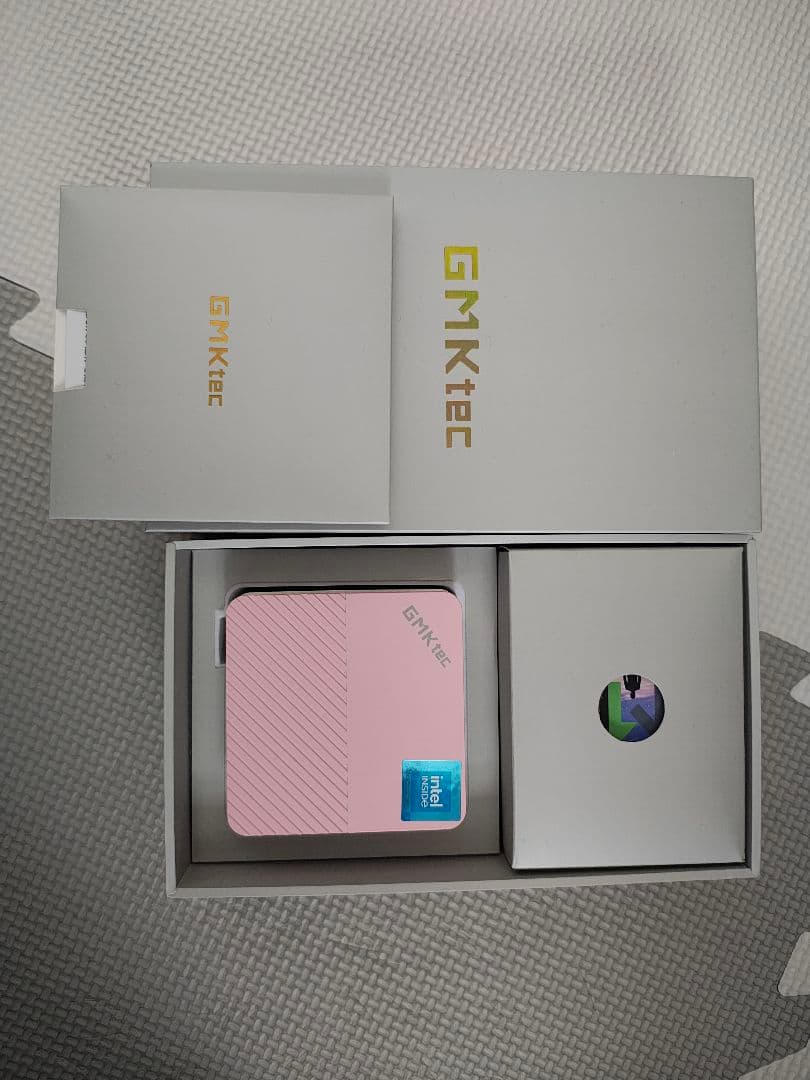 GMKtec ミニPC ピンク 未使用