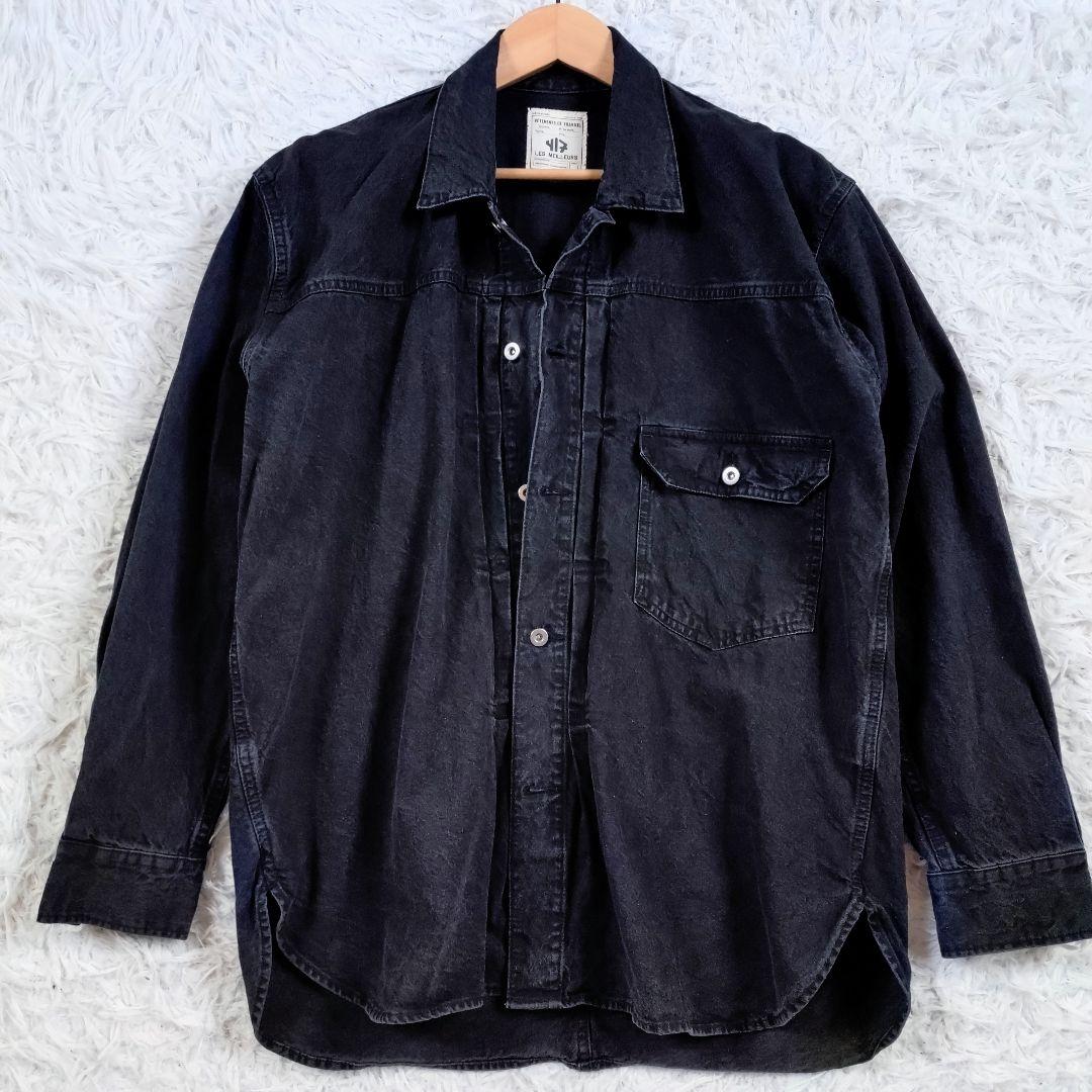 エディフィス417　G-SHIRTS　2023　デニム　オーバーサイズ　ブラック