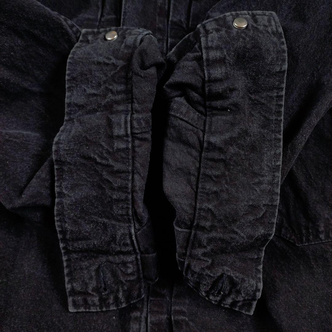 エディフィス417　G-SHIRTS　2023　デニム　オーバーサイズ　ブラック