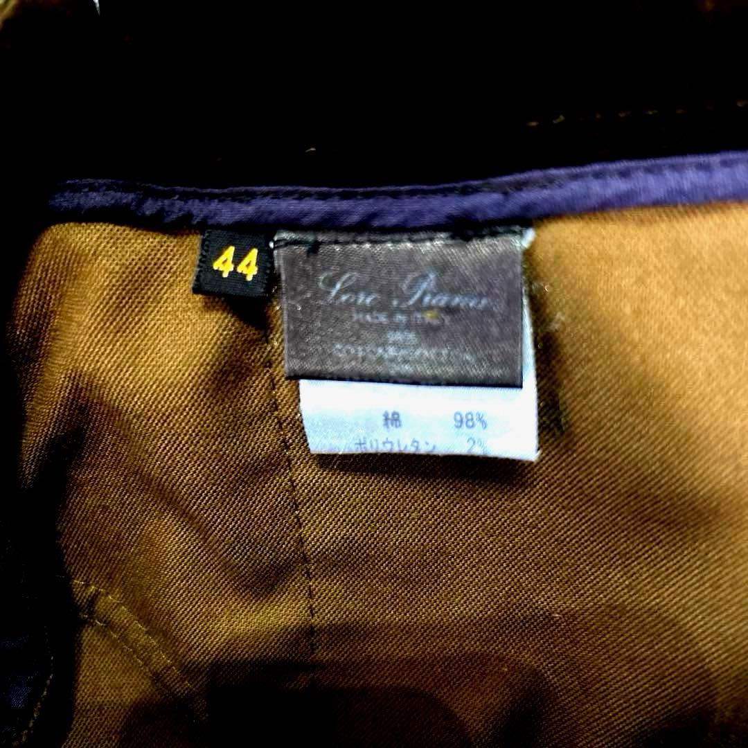 【Loro Piana】ベロア生地パンツ　サイズM