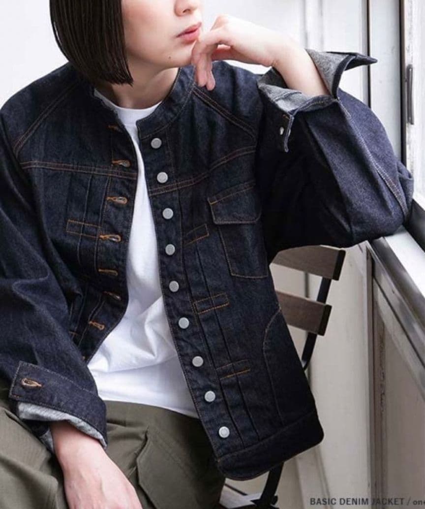 北欧暮らしの道具店　si-si-si- スースースーコンフォートデニムジャケット