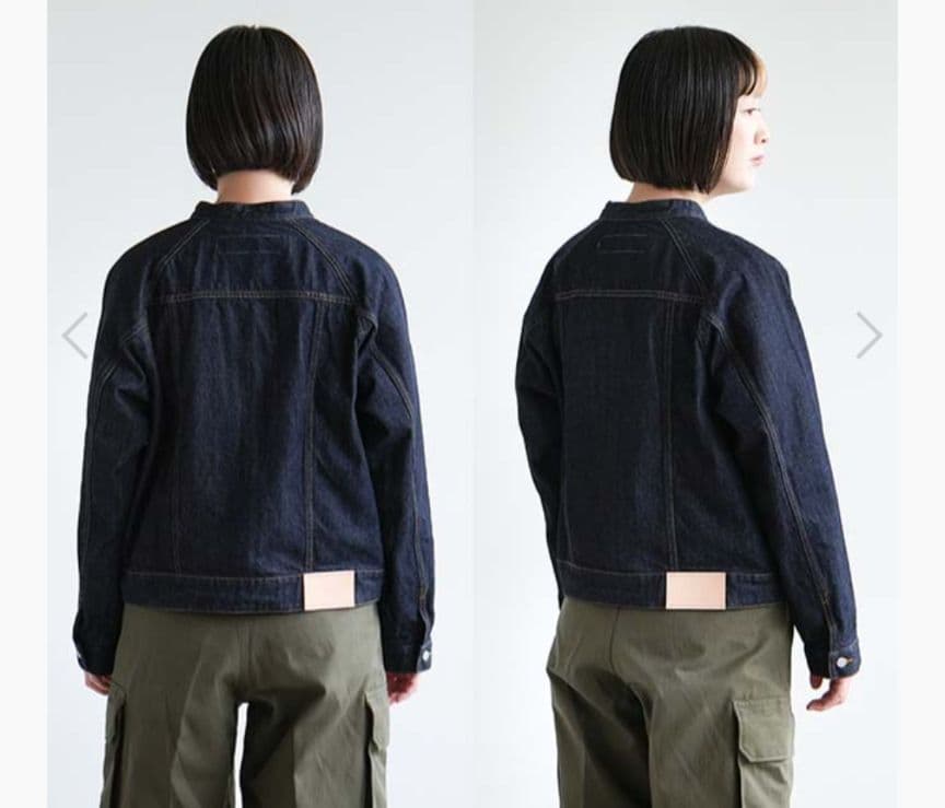 北欧暮らしの道具店　si-si-si- スースースーコンフォートデニムジャケット