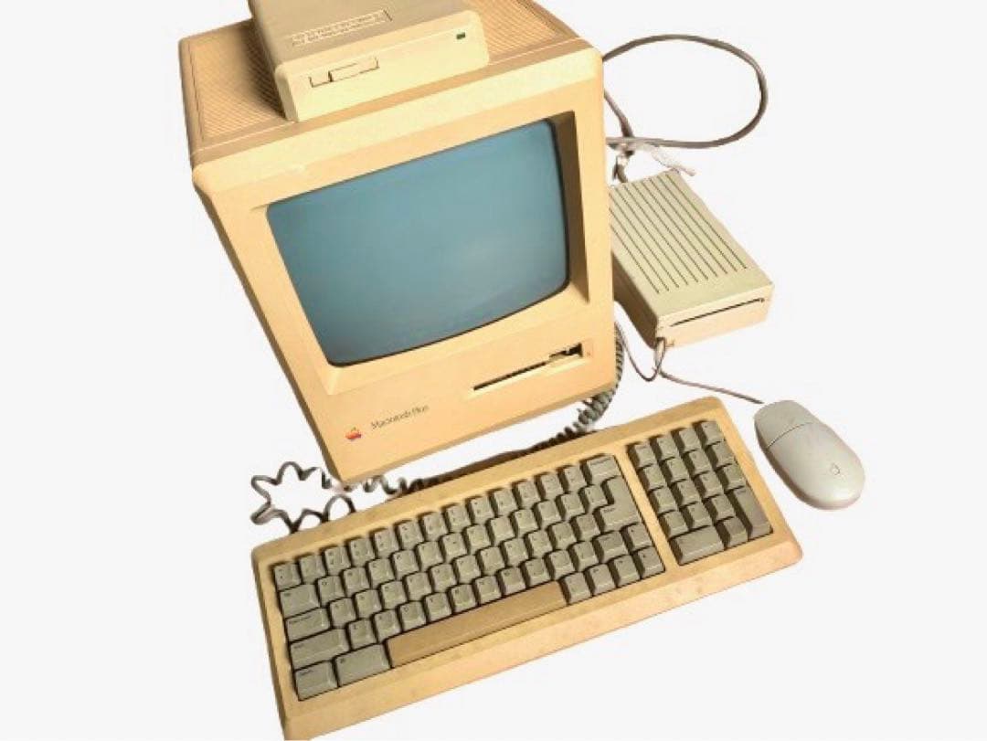 【起動】Apple Macintosh plus 本体
