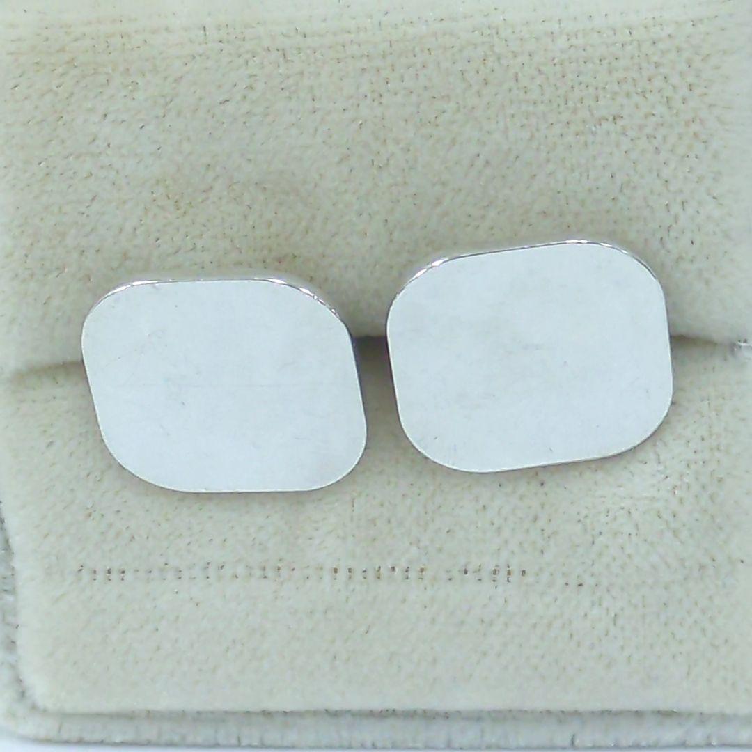 TIFFANY&Co. ティファニー スクエア　カフリンクス SV925