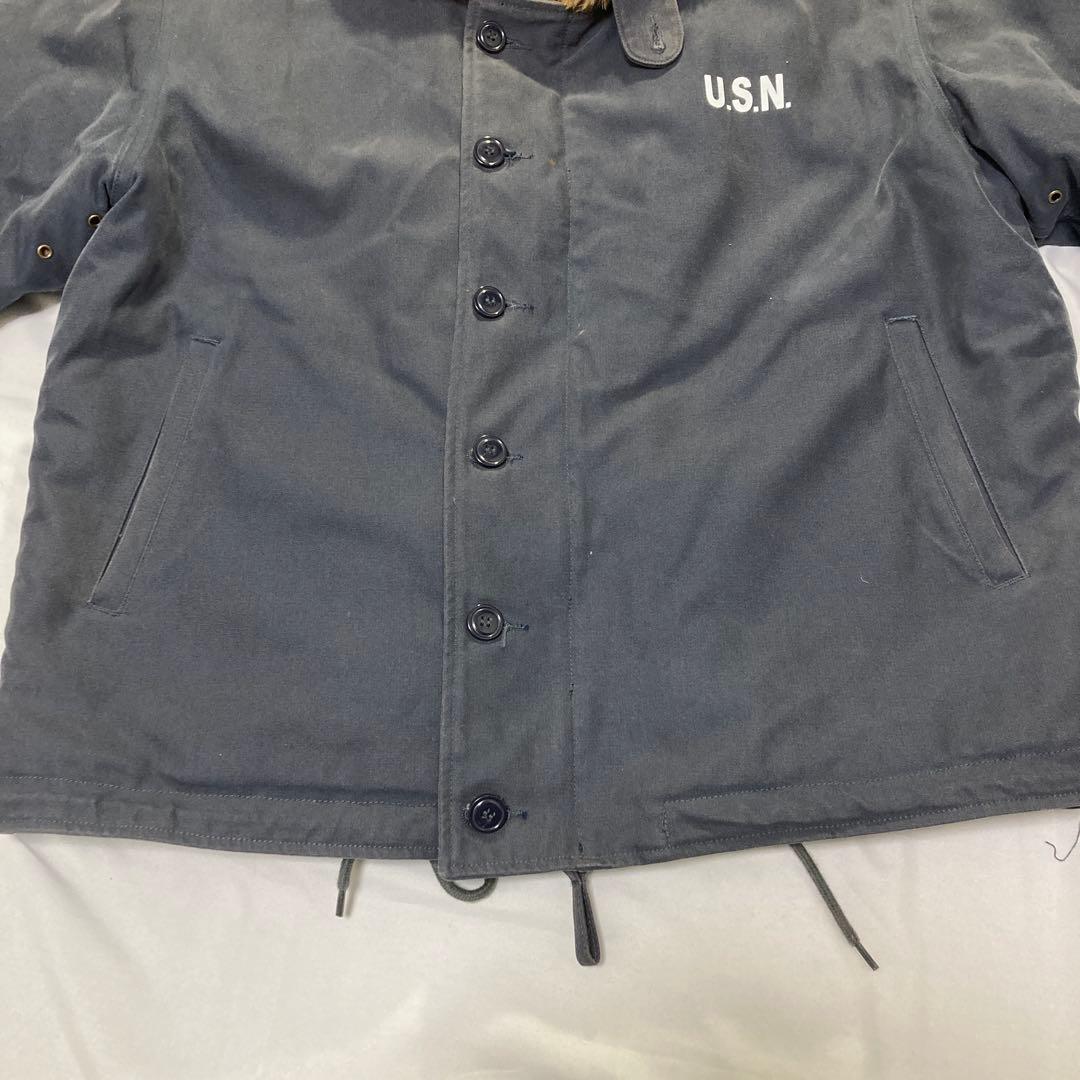 YMCLKY USN N-1 デッキジャケット us navy 海軍 XL相当