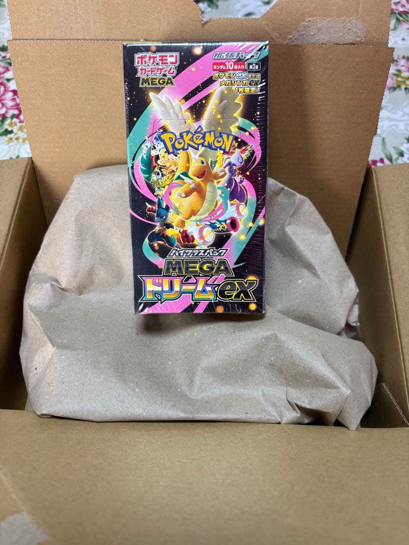 ポケモンカード　 MEGAドリームex シュリンク付き未開封 BOX