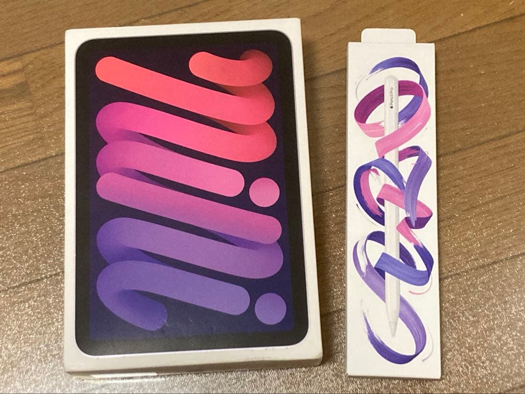 iPad mini 7 香港版 Apple Pencil pro パープル
