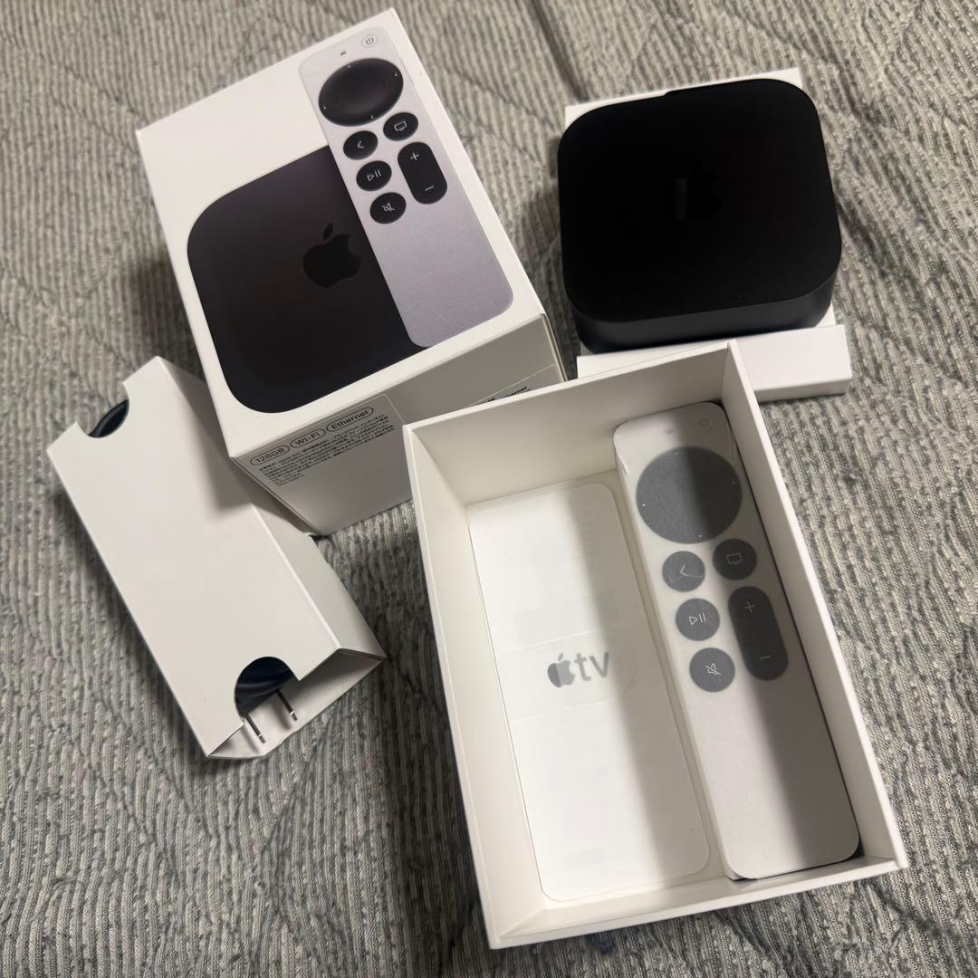 新品未使用！Apple TV4K第3世代128GB Wi-Fi+Ethernet