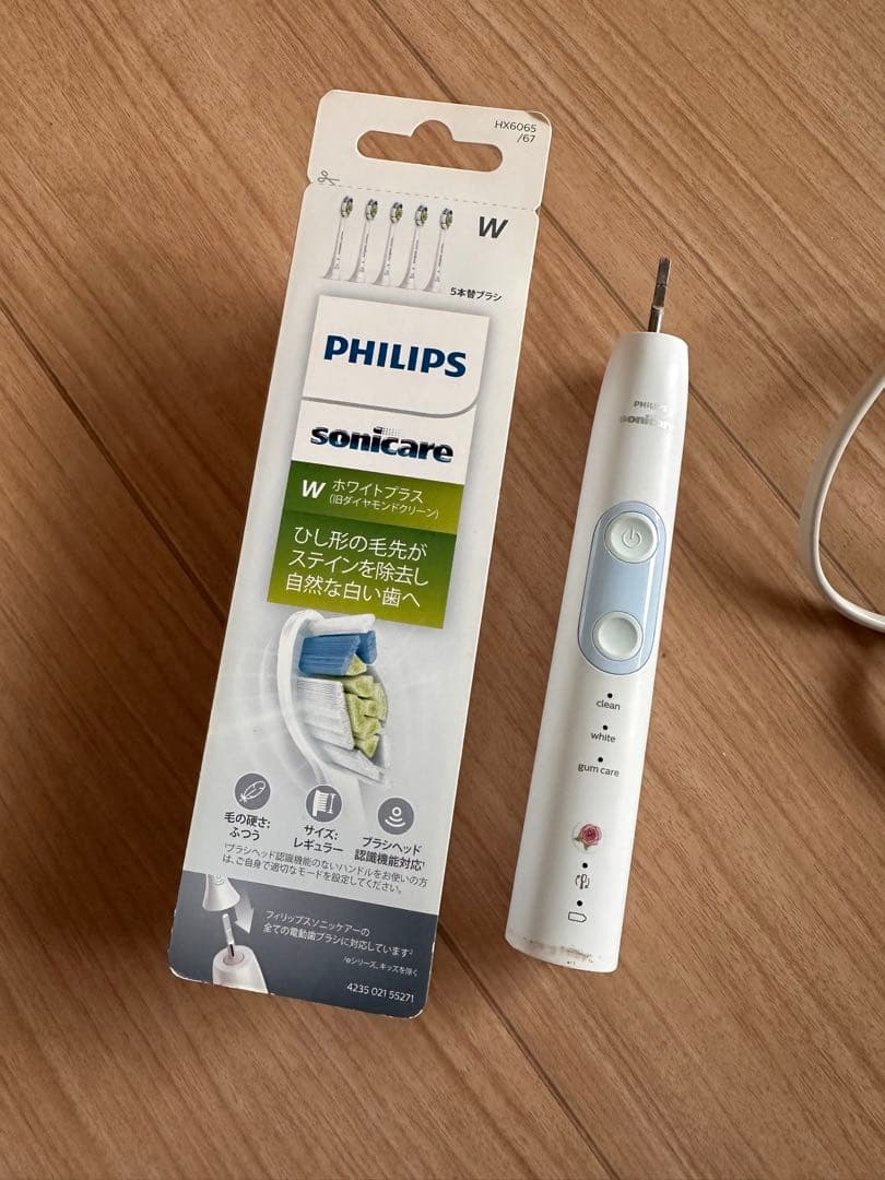 Philips Sonicare 電動歯ブラシ本体 替えブラシ 5本
