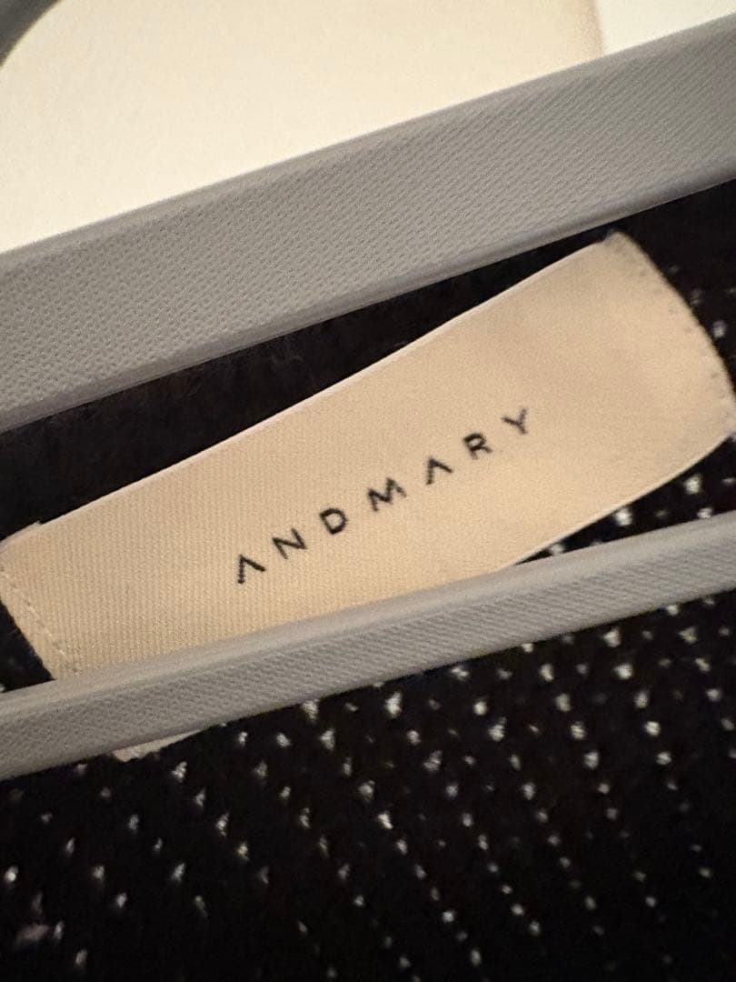 andmary Heidi belt pleats set up トップスのみ