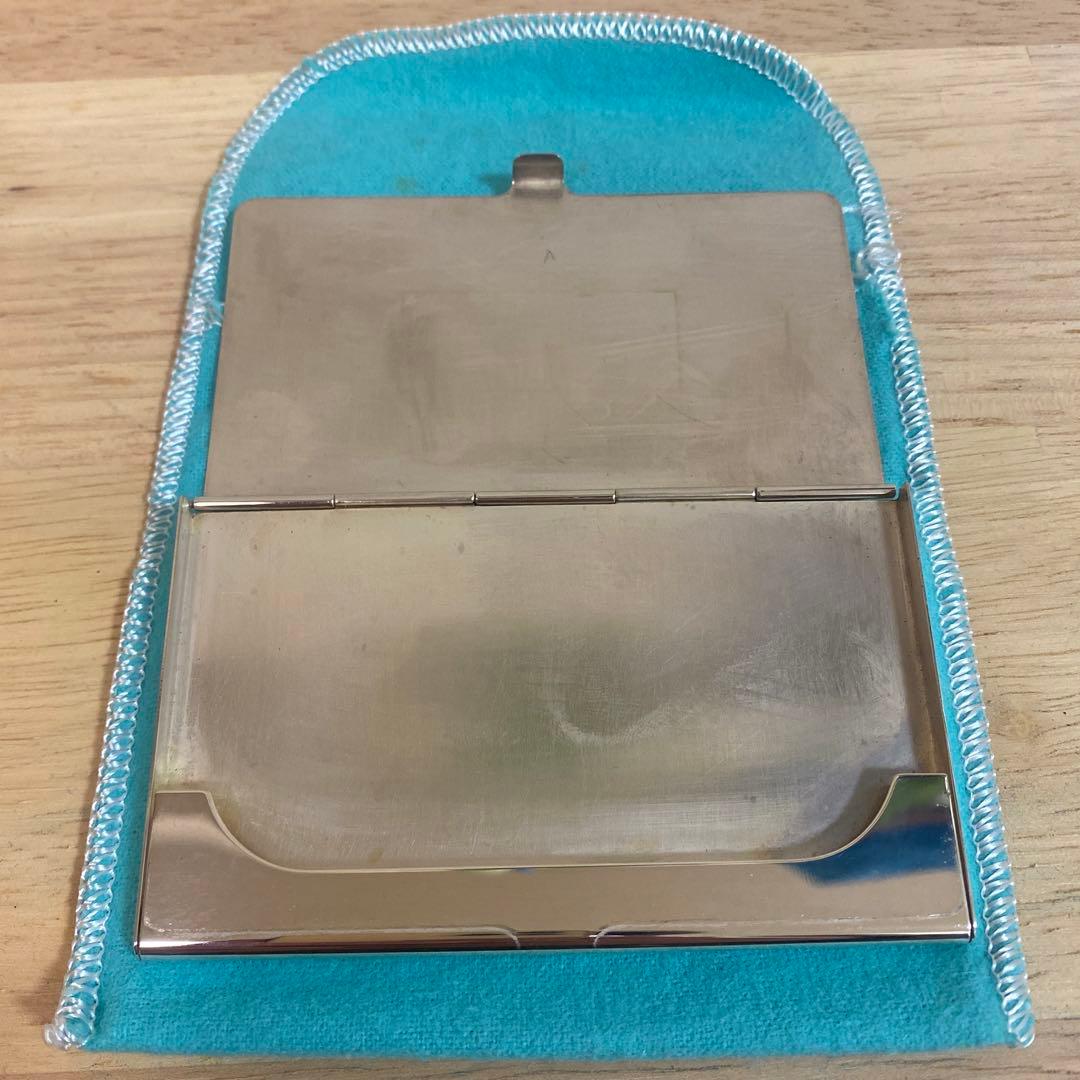 Tiffany & Co. シルバー プレート 名刺入れ