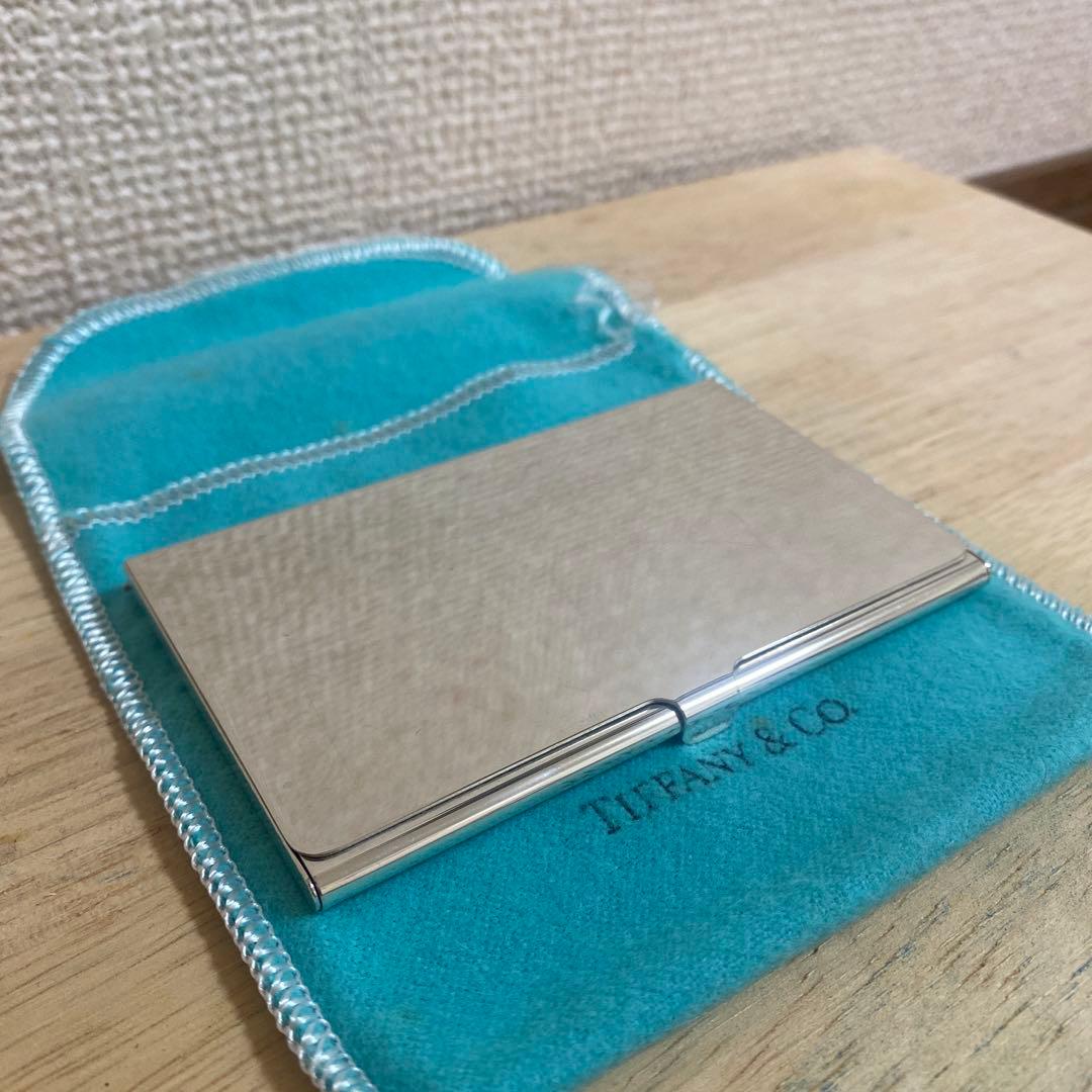 Tiffany & Co. シルバー プレート 名刺入れ