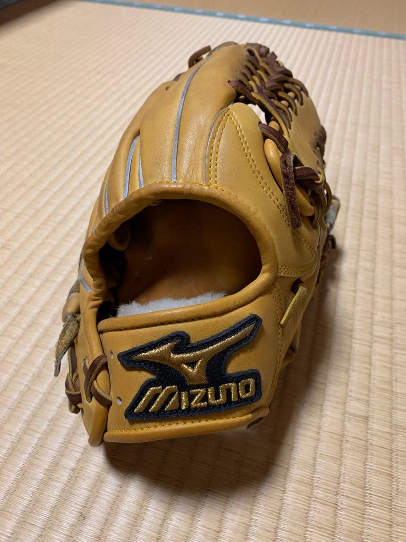 Mizuno Pro 硬式？軟式？野球グローブ 黄土色