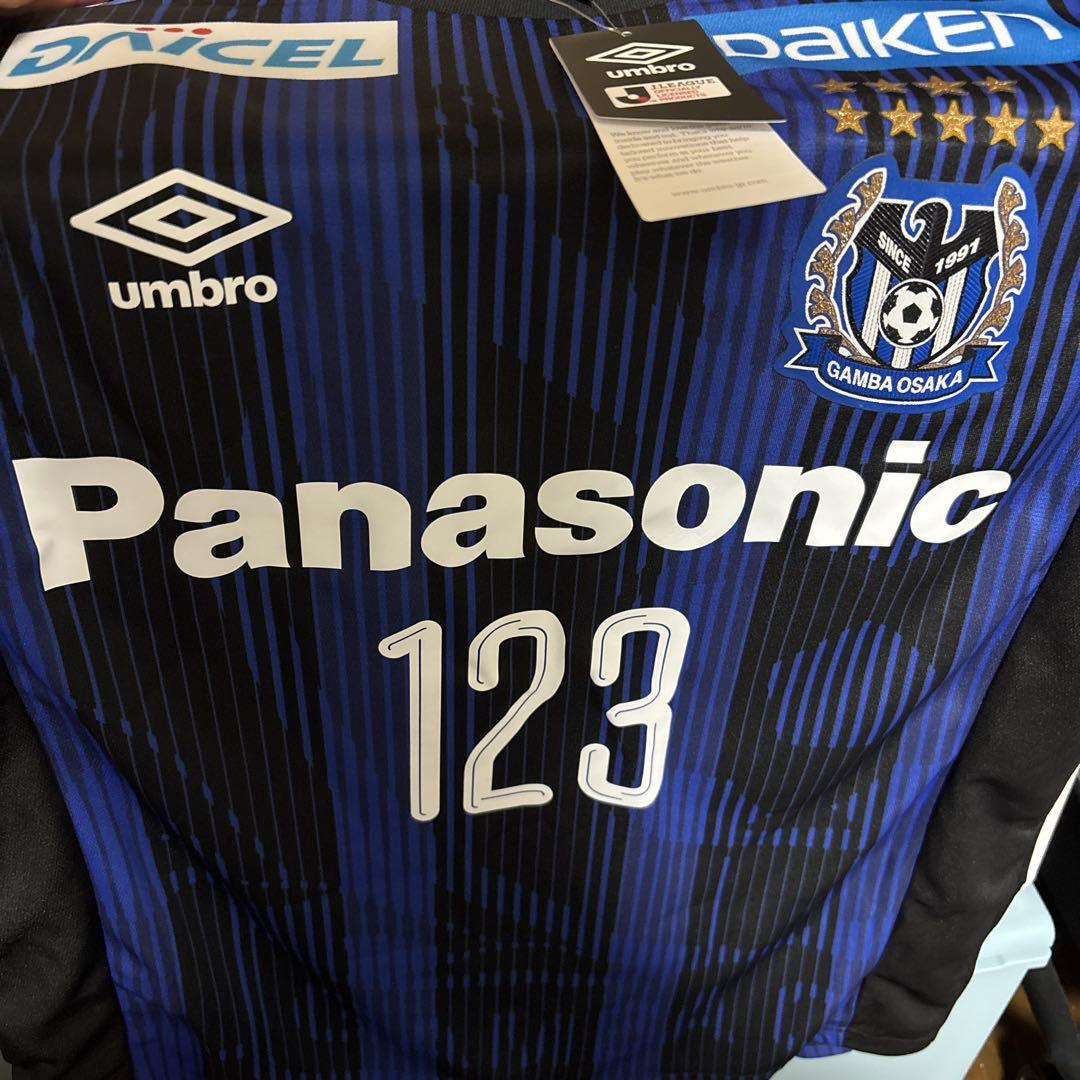 GAMBA OSAKA サッカーユニフォーム 123