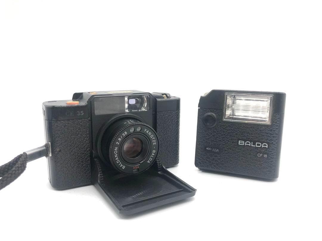 【完動品】BALDA CE35 + CF18 フィルムカメラ 動作確認済み