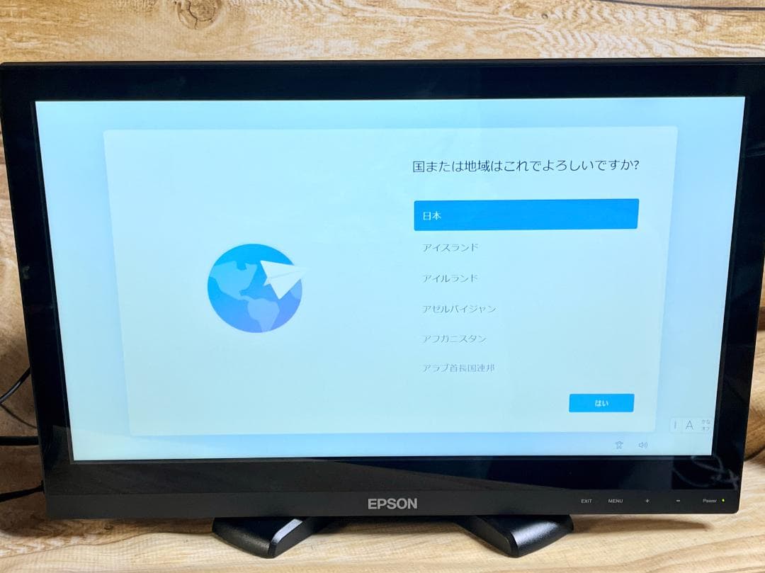 未使用 第11世代 タッチパネル液晶一体型PC win11 ミニPC ST55E