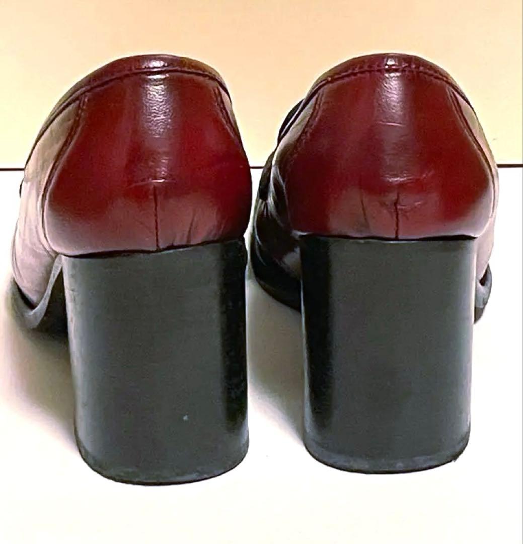 パトリックコックス Wannabeローファー ボルドー 38 1/2 イタリア製