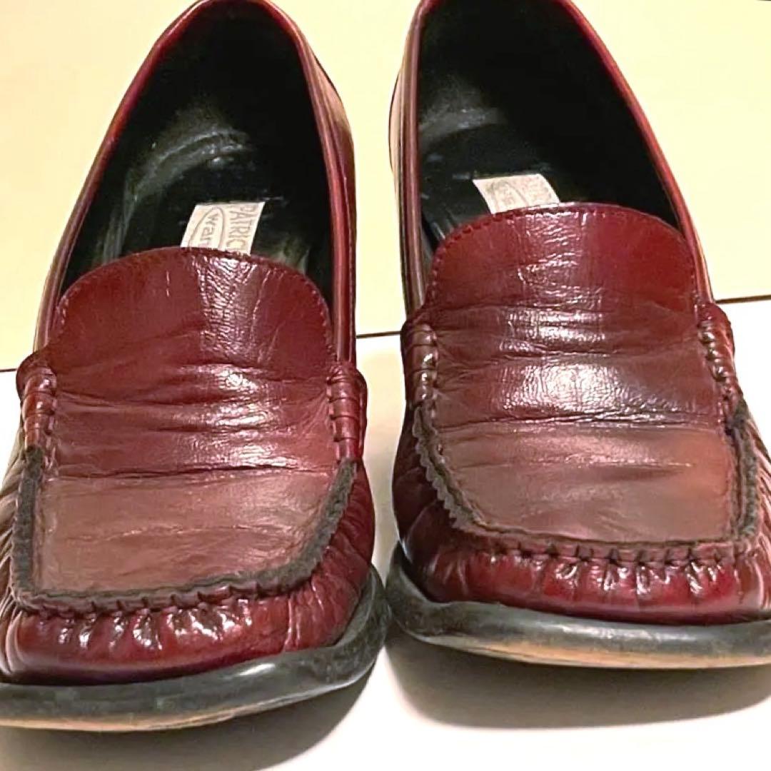 パトリックコックス Wannabeローファー ボルドー 38 1/2 イタリア製