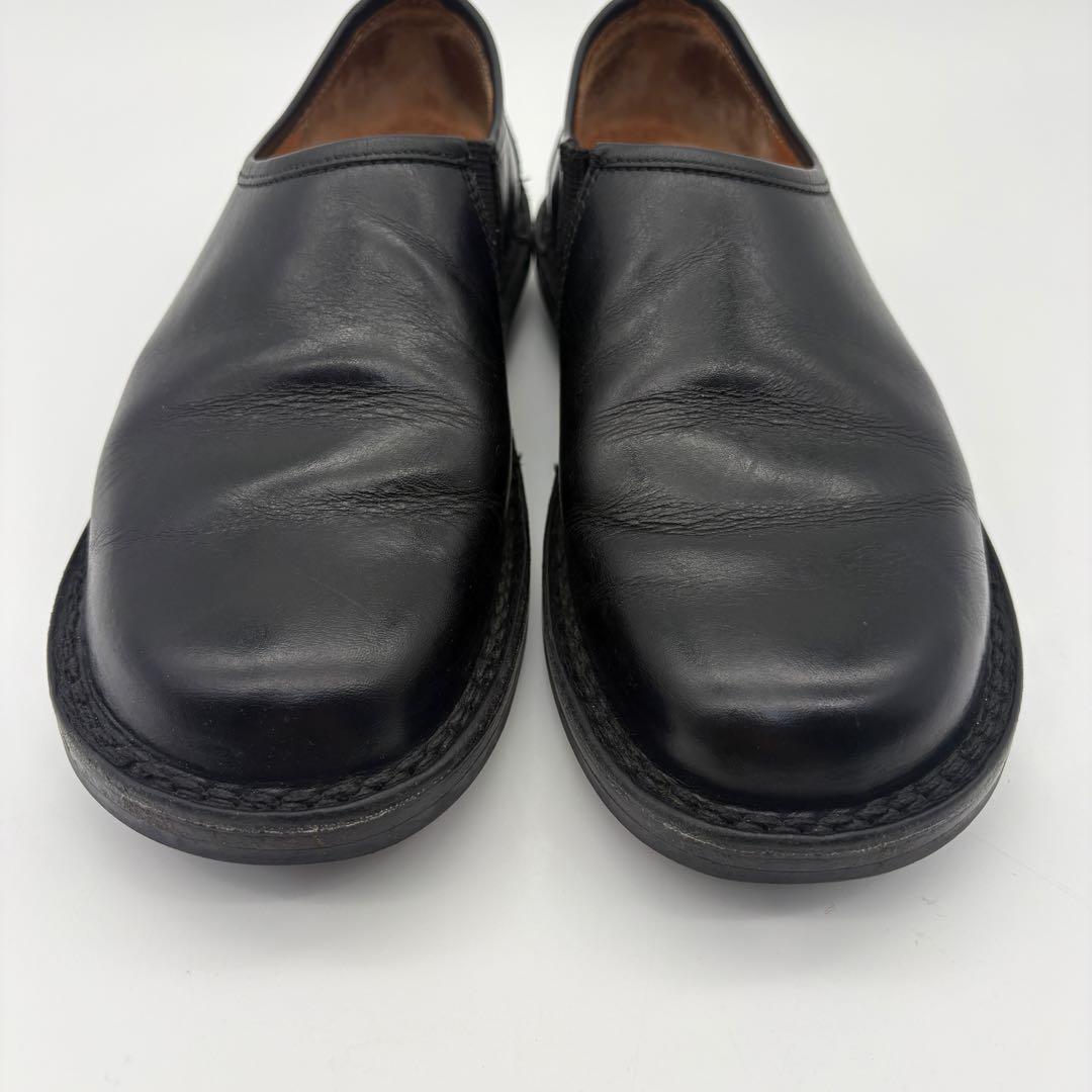 trippen Yen イェン レザースリッポン 黒 37 23.5 サイドゴア