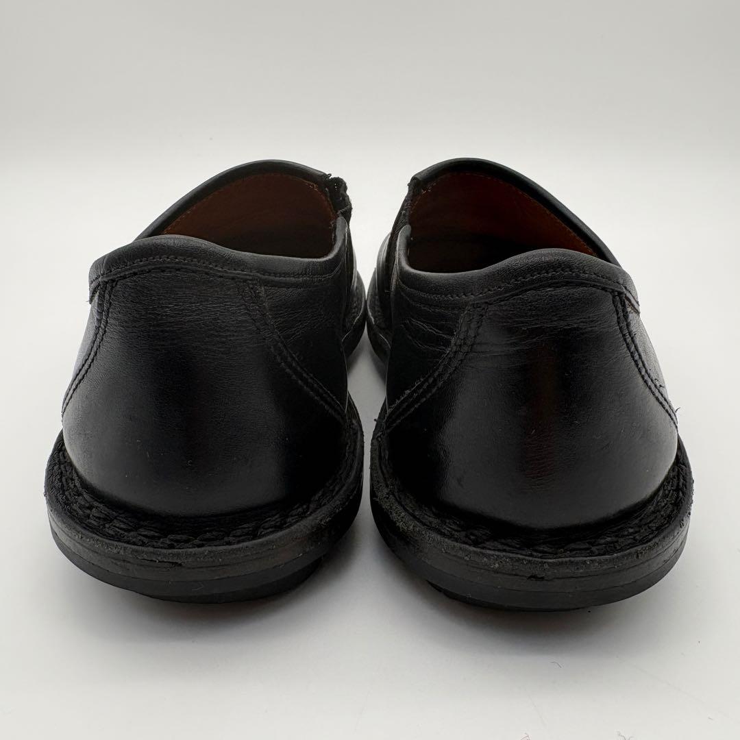 trippen Yen イェン レザースリッポン 黒 37 23.5 サイドゴア