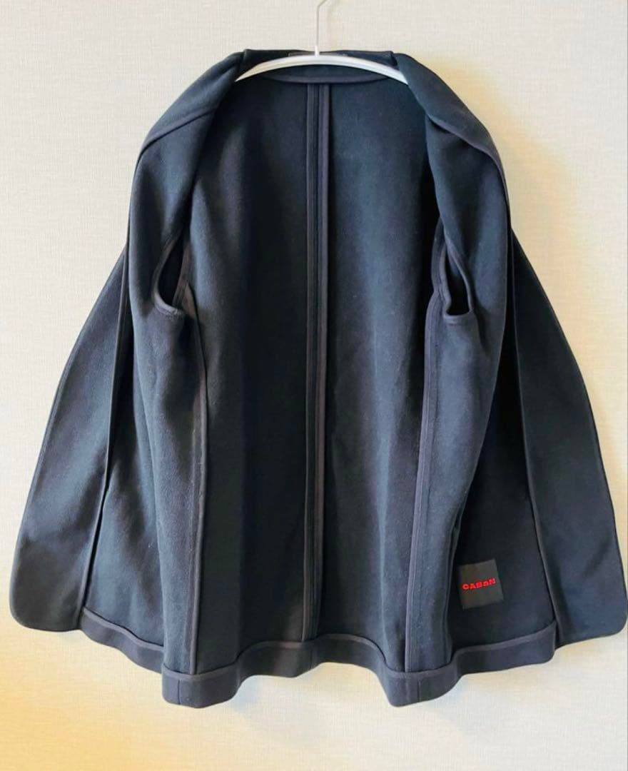 z*o様 【完売品】CABaN ノーカラージャケット サイズM 黒