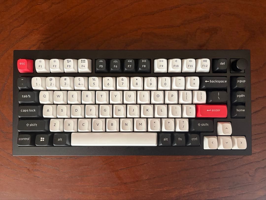 Keychron Q1 HE 75% ワイヤレスキーボード　ゲーミング