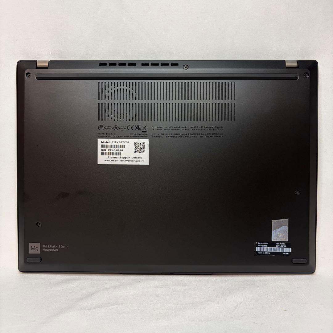 美品 ThinkPad X13 Gen4 第13世代 i5 16GB 保証期間中