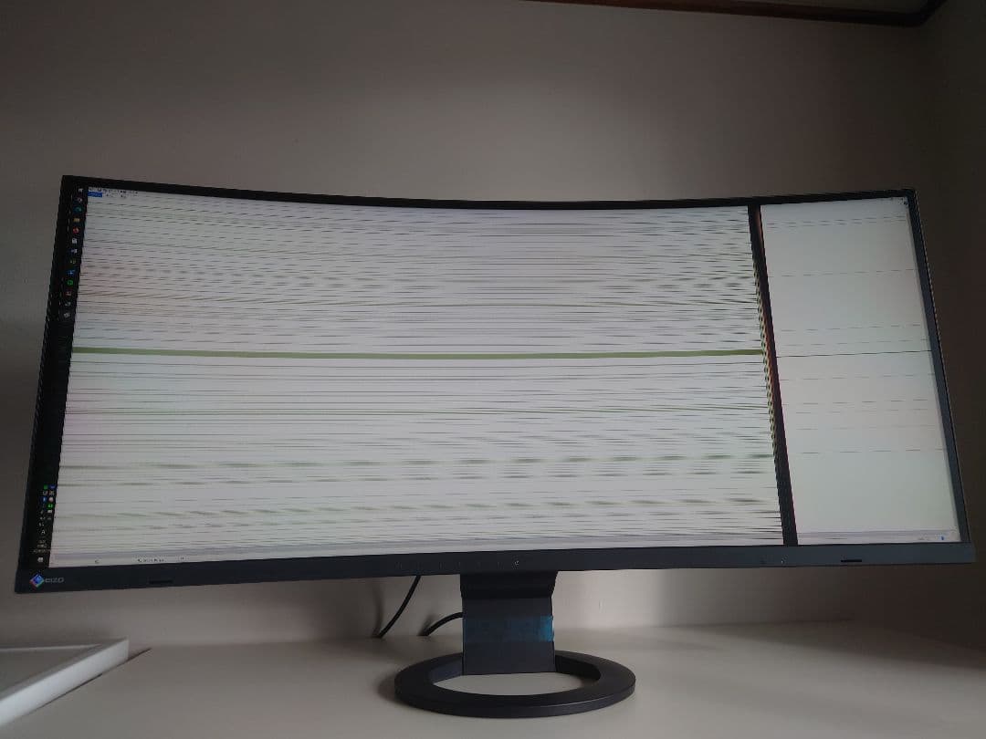 【ジャンク】画面不良　EIZO Flex Scan EV3895