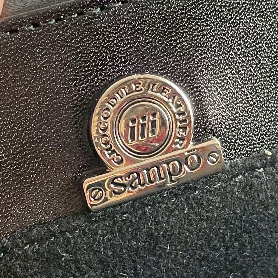 クロコダイル crocodile sanpo シャイニング センター取り 黒