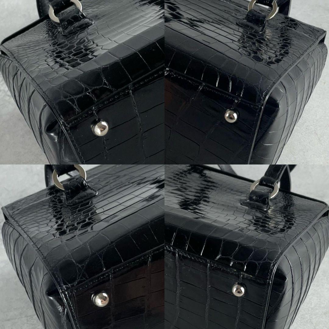 クロコダイル crocodile sanpo シャイニング センター取り 黒