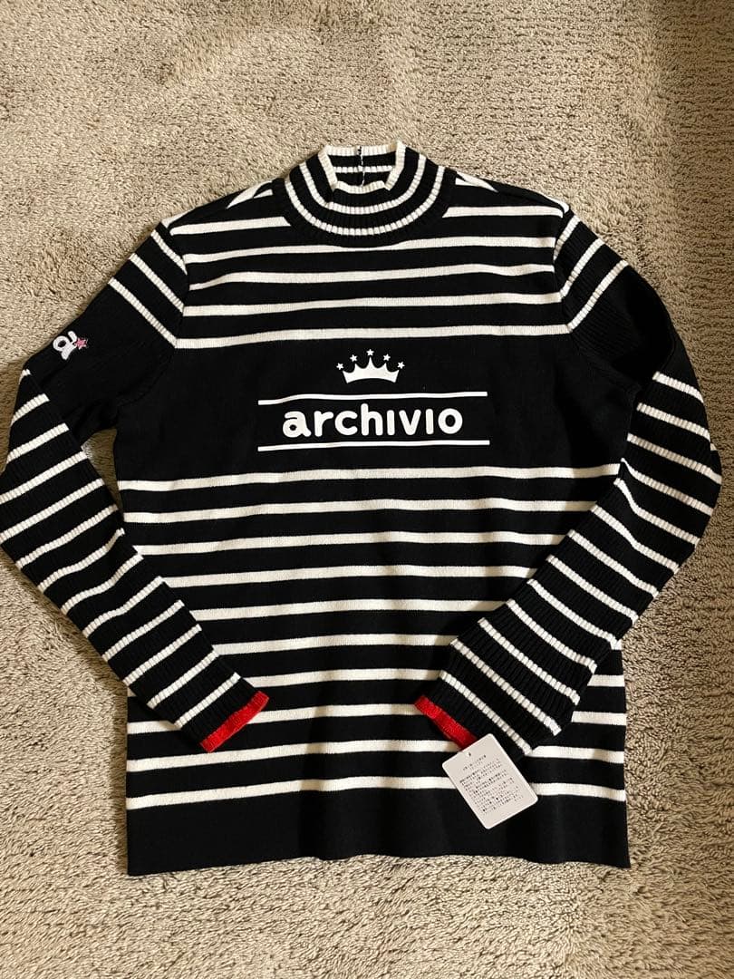 アルチビオ　◆　ウール混リブニットプルオーバー　新品未使用