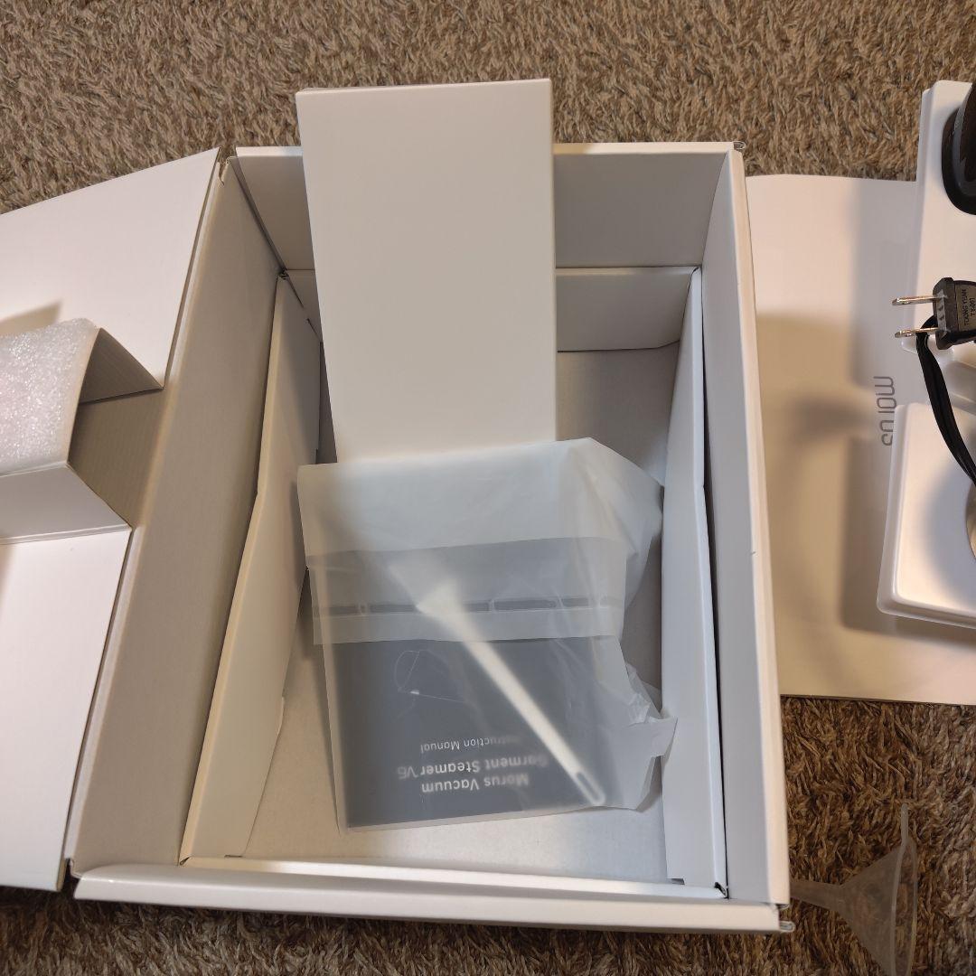 Morus V6 衣類スチーマー 真空吸着式