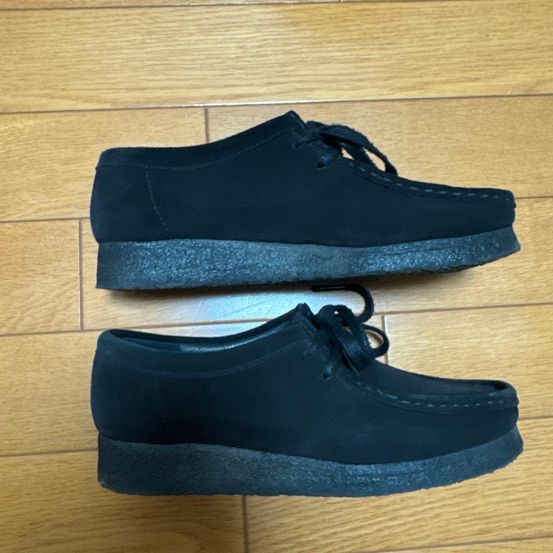 CLARKS ORIGINALS ワラビー ブラック 24cm