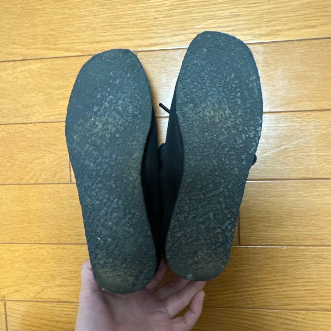 CLARKS ORIGINALS ワラビー ブラック 24cm