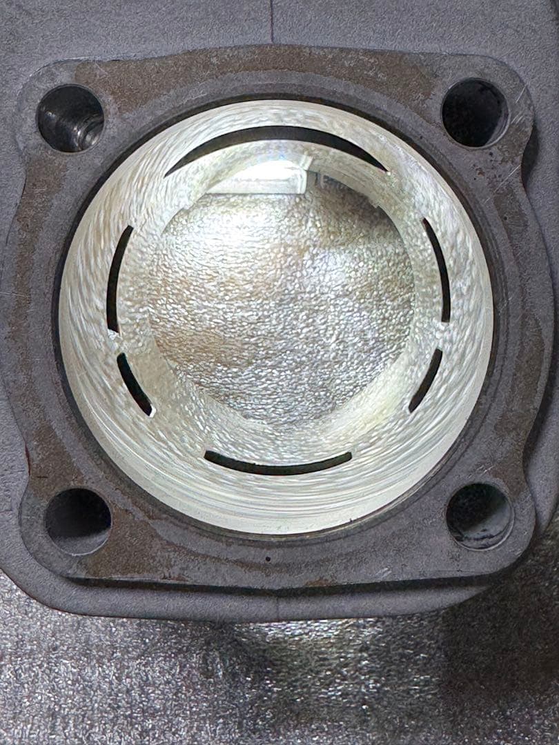 中古 アルミメッキボアアップキット アクシス90 JOG90 54mm 96cc