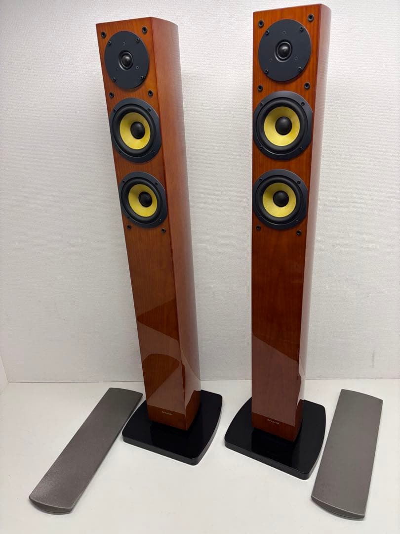 ② SHARP シャープ CP-SYS10-M トールボーイスピーカー ペア