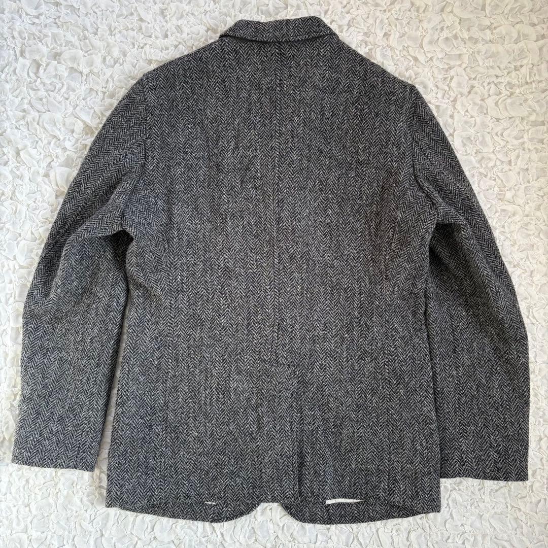 BEAMS PLUS ハリスツイードヘリンボーンテーラードジャケット