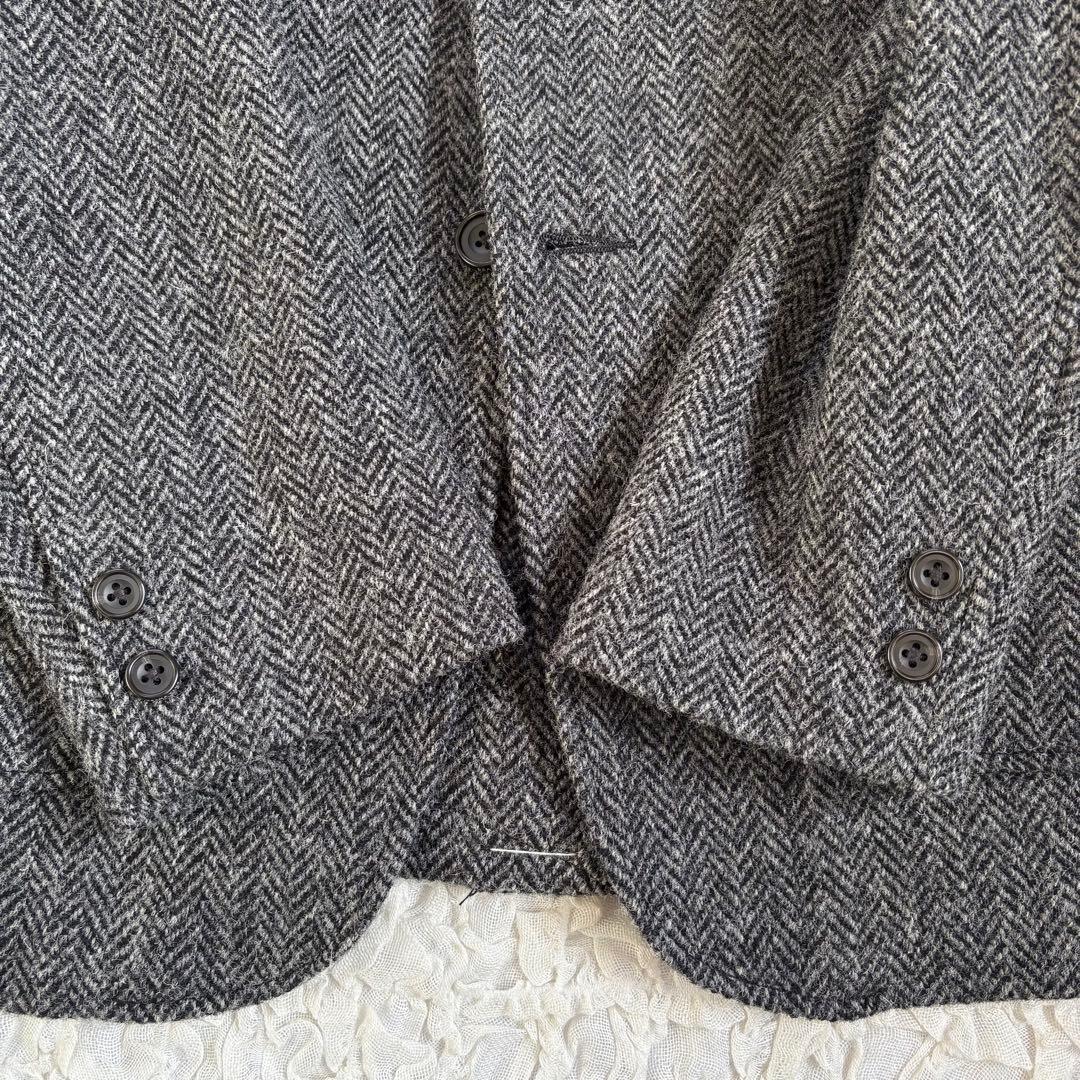 BEAMS PLUS ハリスツイードヘリンボーンテーラードジャケット