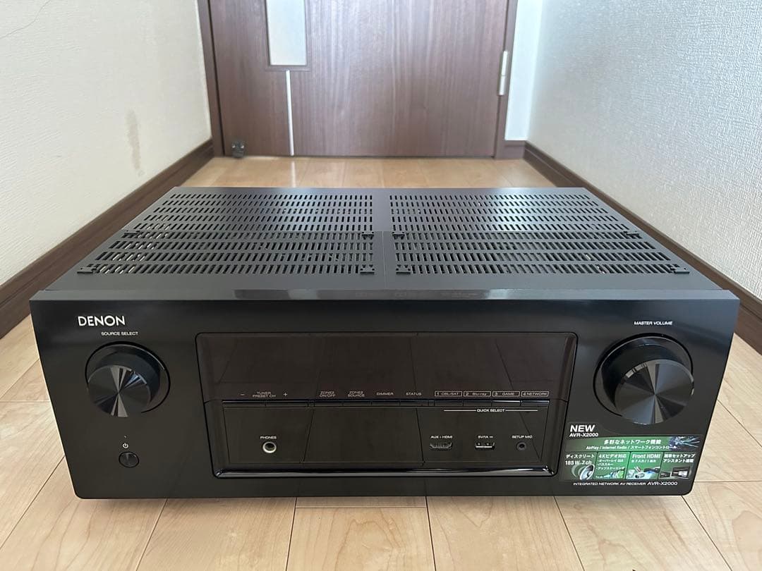 【美品】DENON デノン AVR-X2000 AVアンプ7.1ch