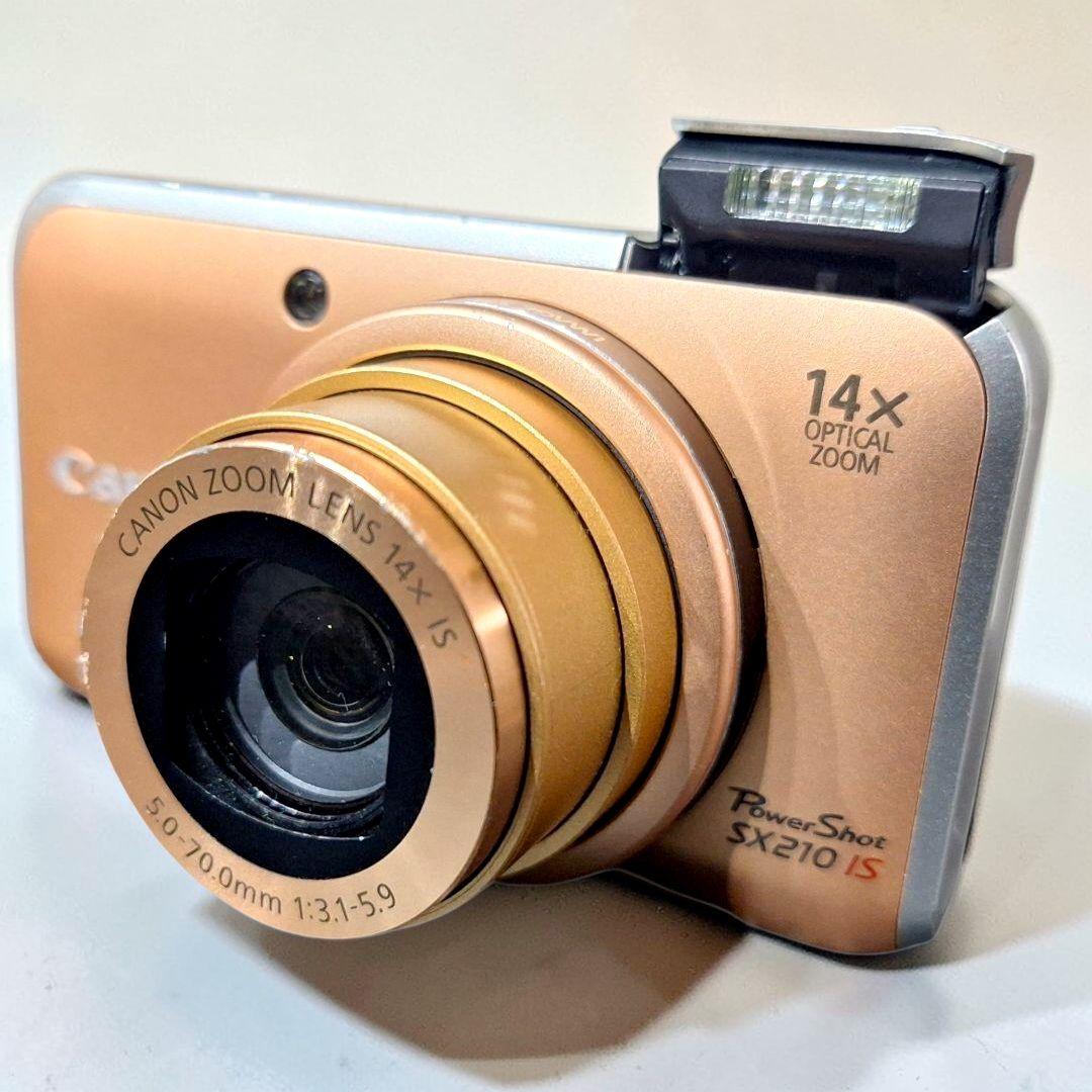 Canon PowerShot SX210 IS 動作撮影再生確認済 現状品