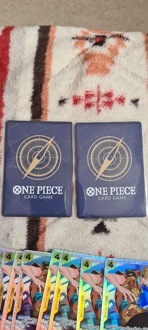 ワンピース カードゲーム サンジ ホロカードセット18枚